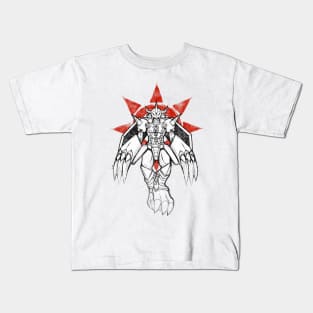 Graffiti Warrior of Courage Kids T-Shirt